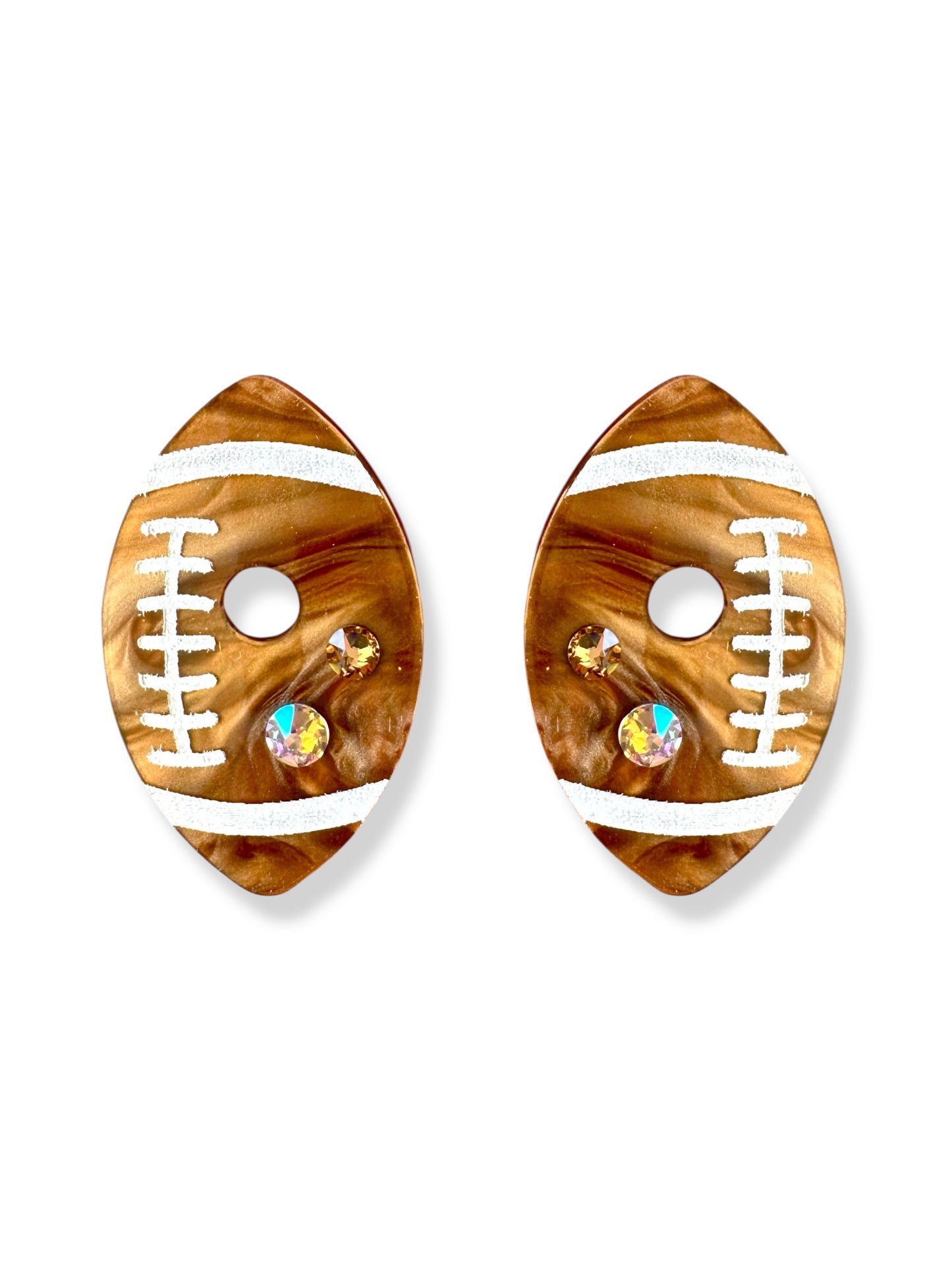 Chunky Football Charms