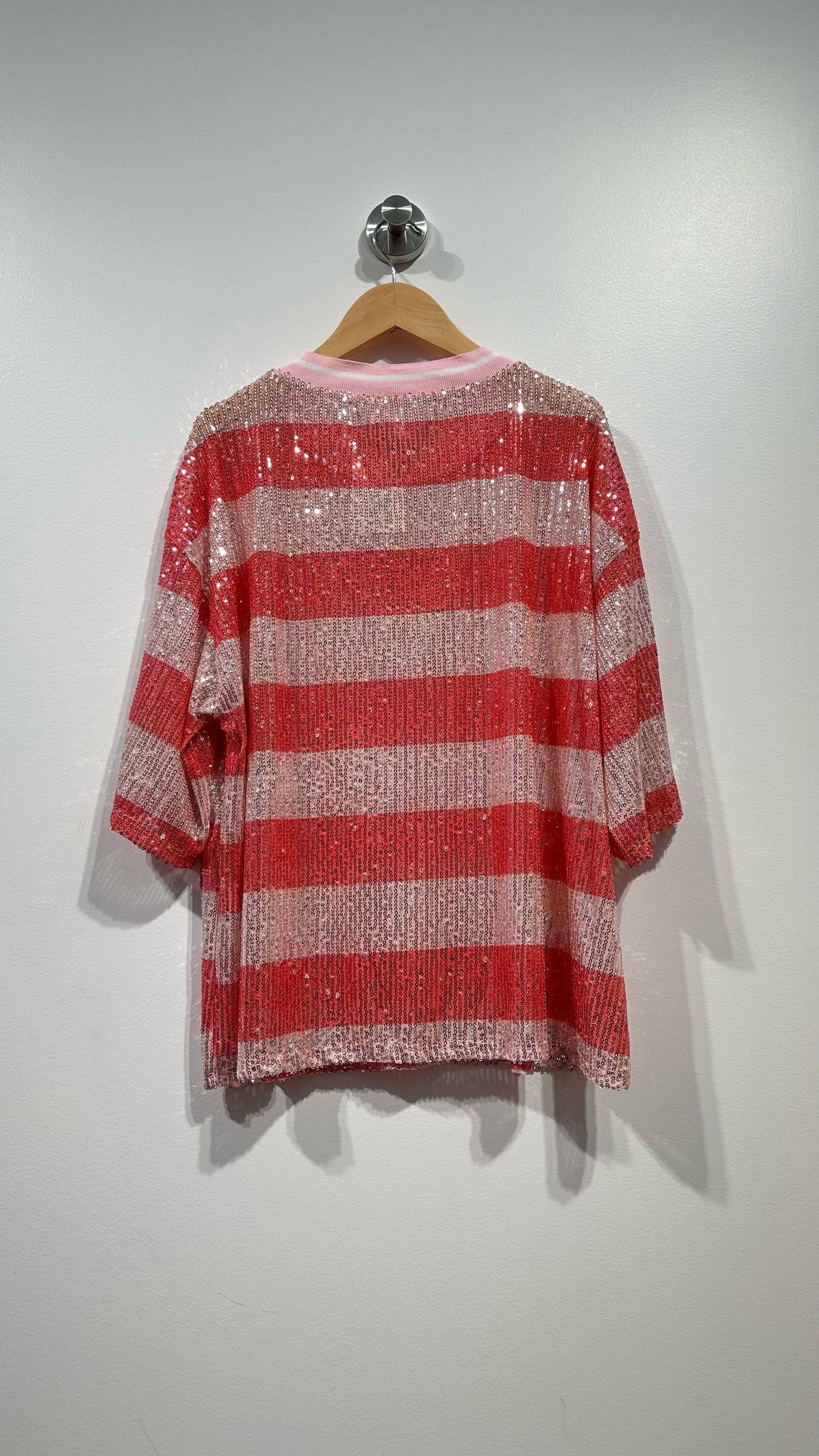 Sequin Top | Coral
