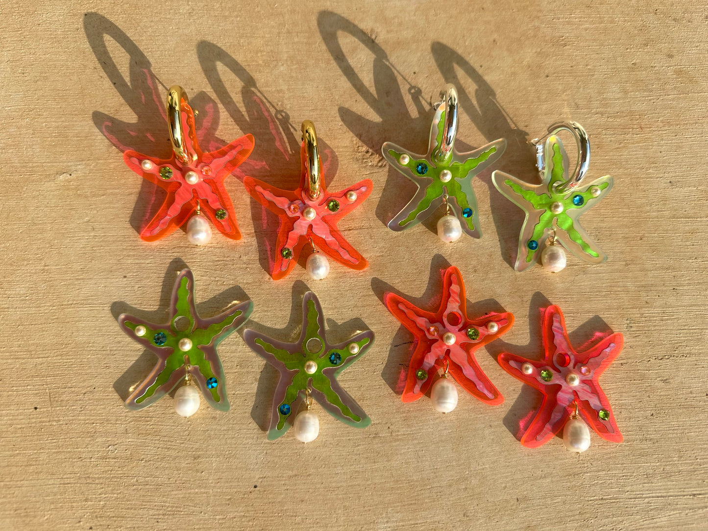 Chunky Starfish Charms