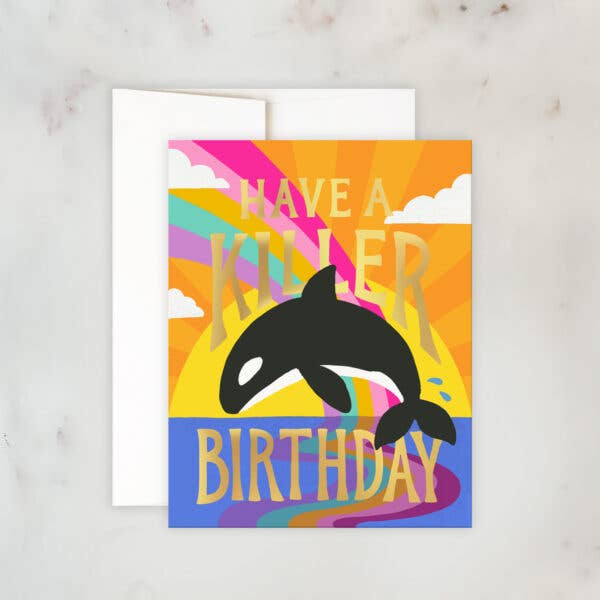 Killer Birthday Greeting Card