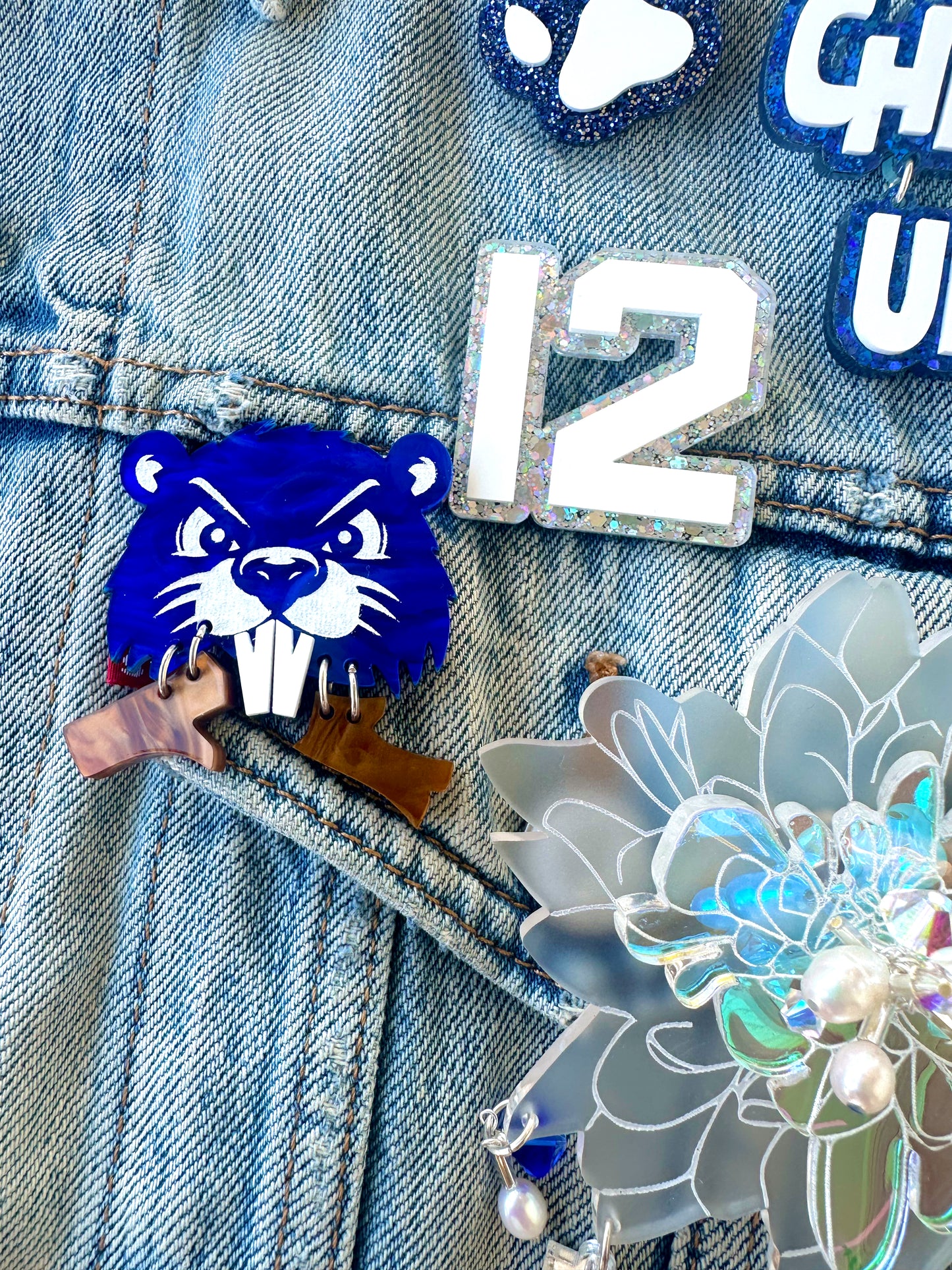 Beaver Dust Pin