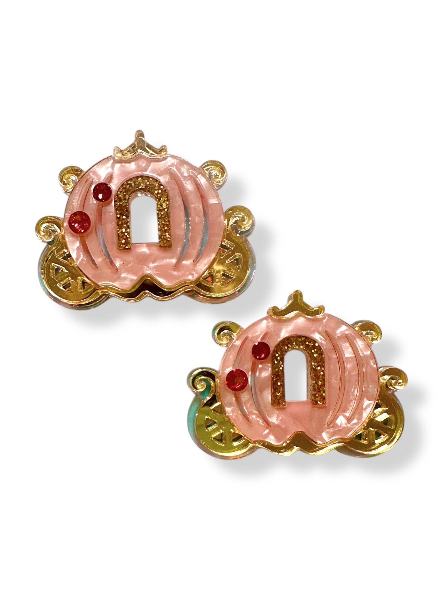 Chunky Cinderella Carriage Charms
