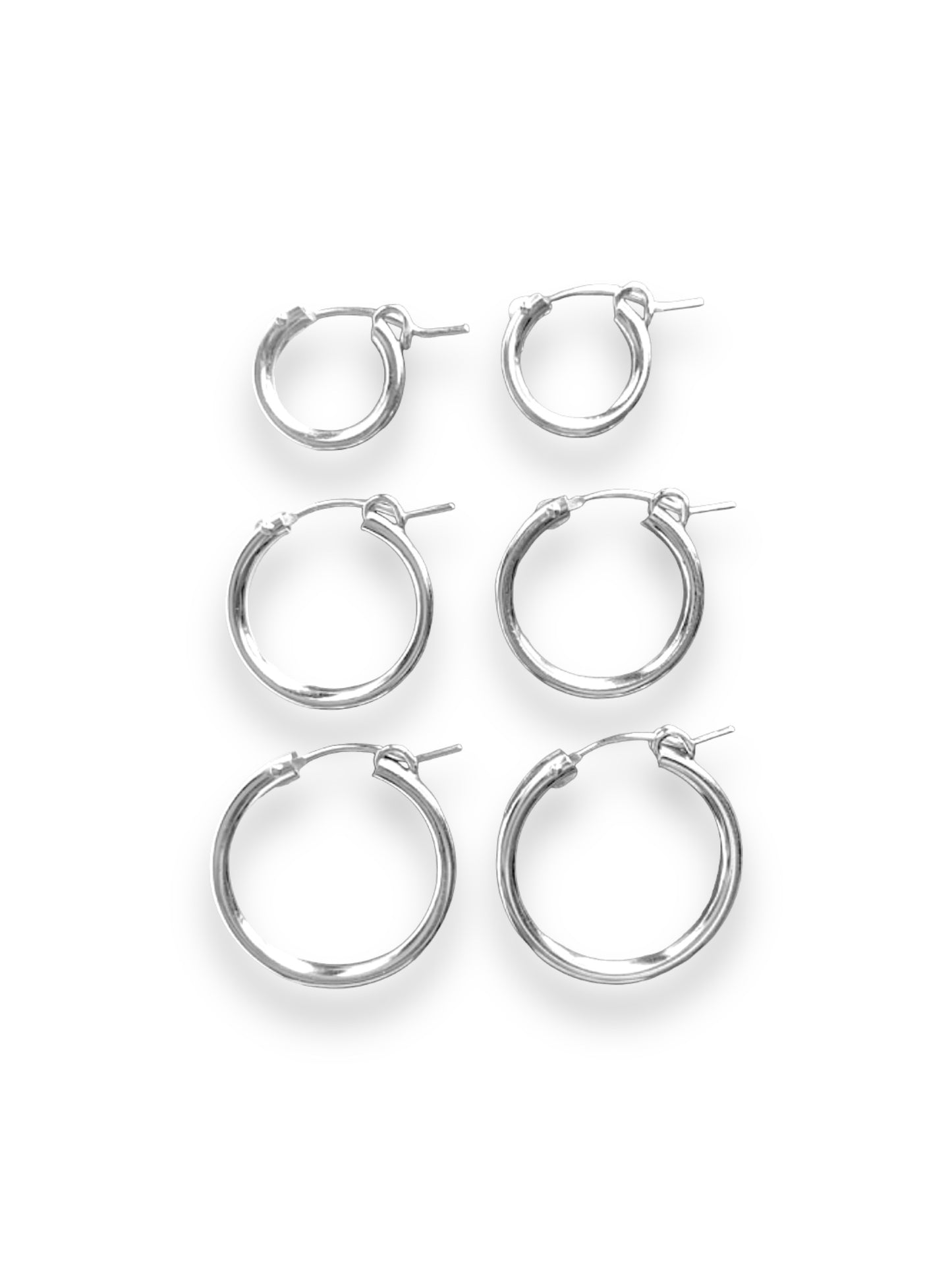 Sterling Silver Hoops