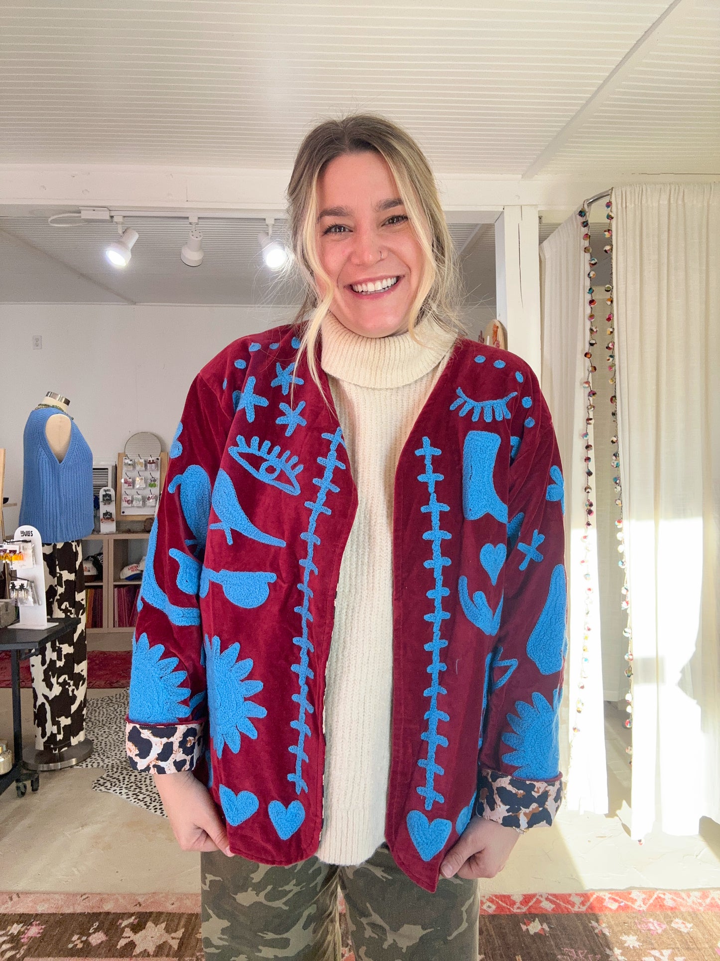 Maroon Dreams Duster