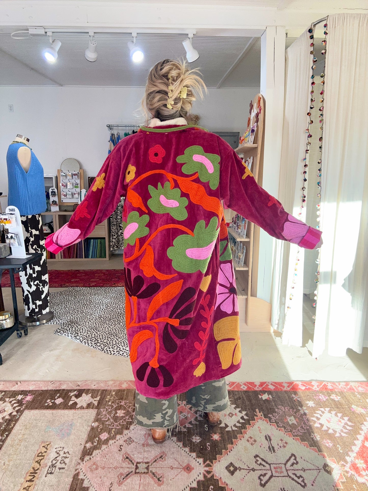 Velvet Kimmie Duster