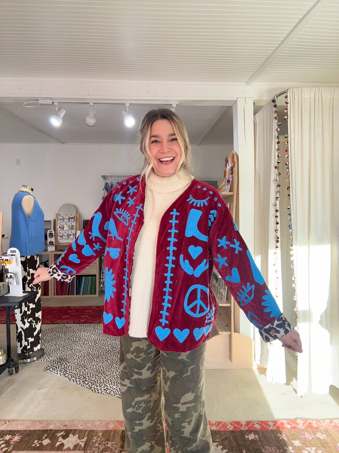 Maroon Dreams Duster