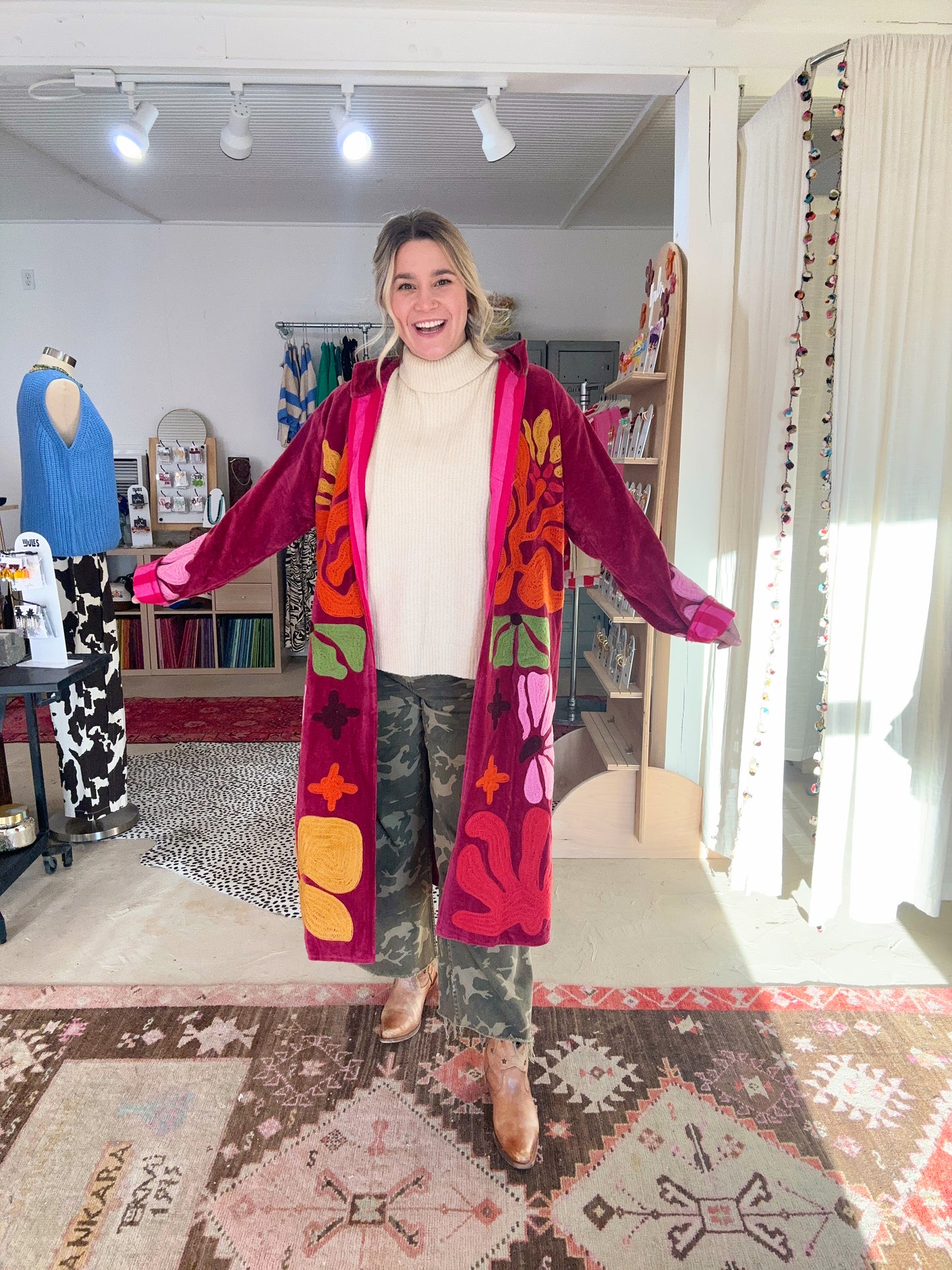 Velvet Kimmie Duster