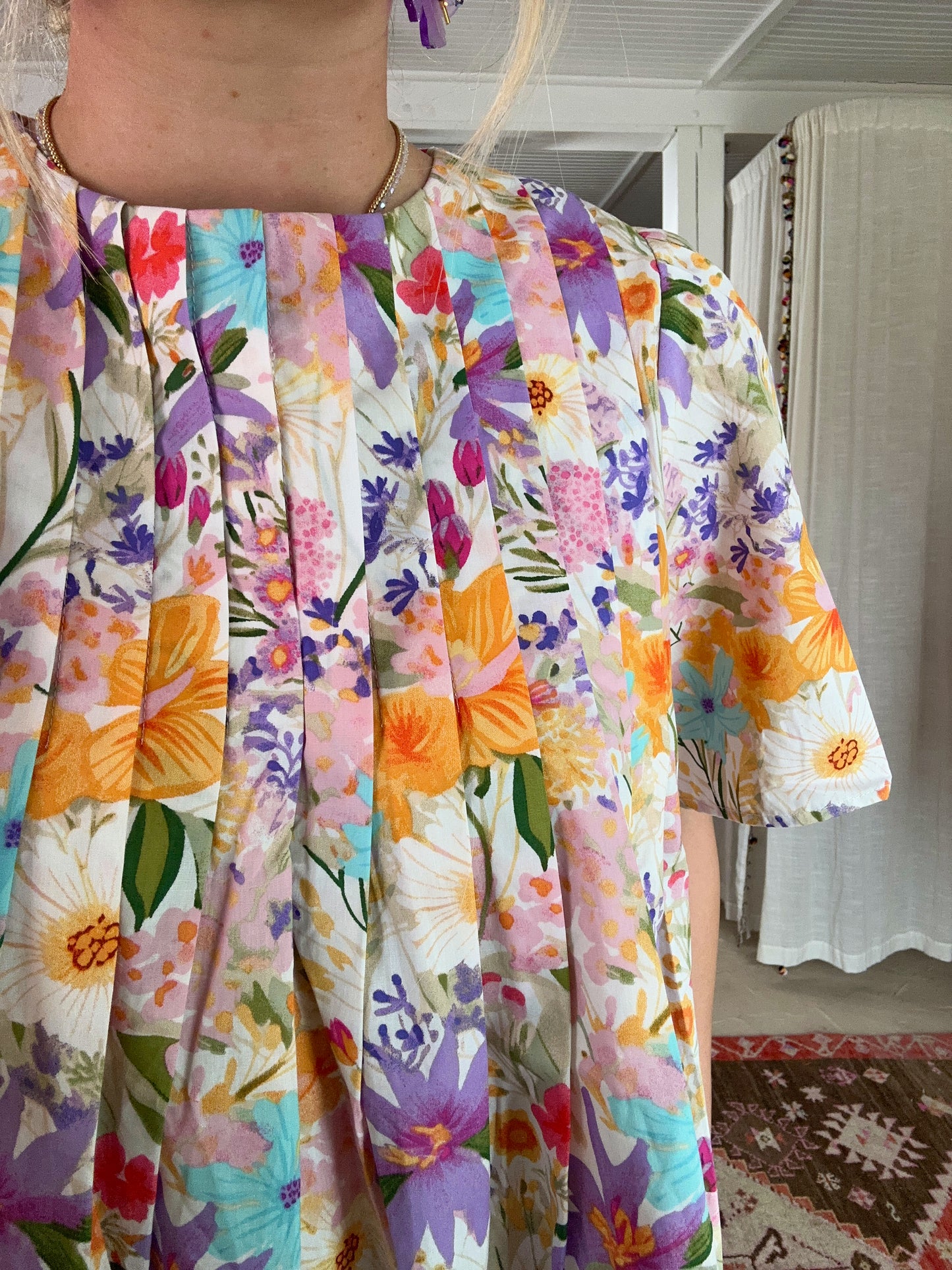 Floral Printed Woven Top