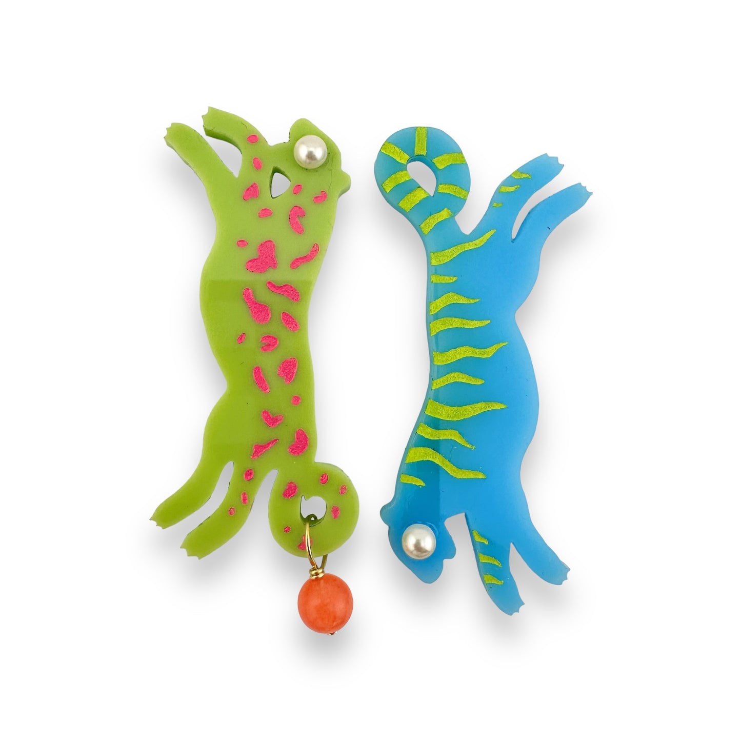 Jungle Cat Mismatch Charms