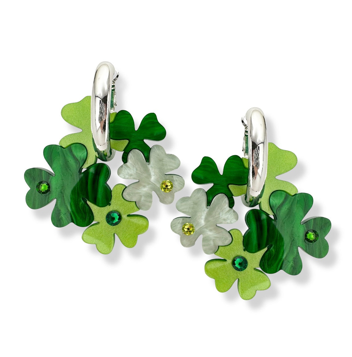 Chunky Clover Patch Charms