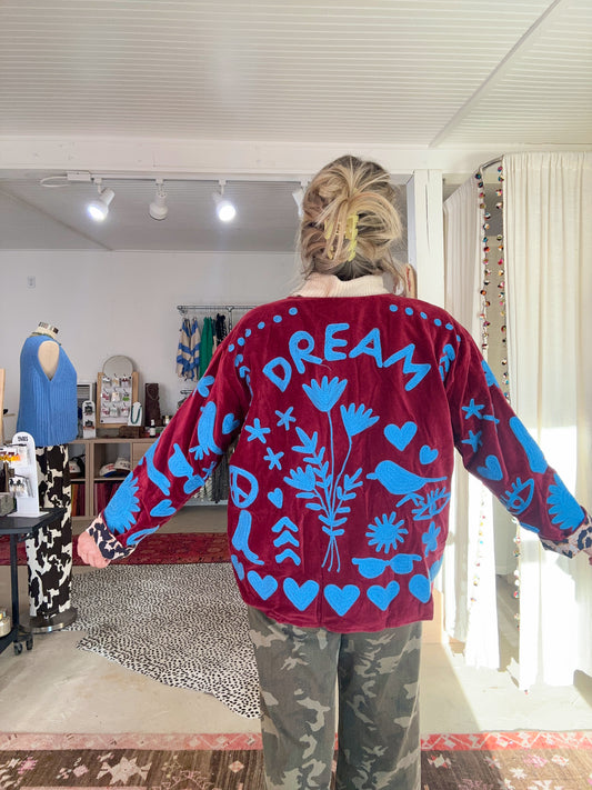 Maroon Dreams Duster