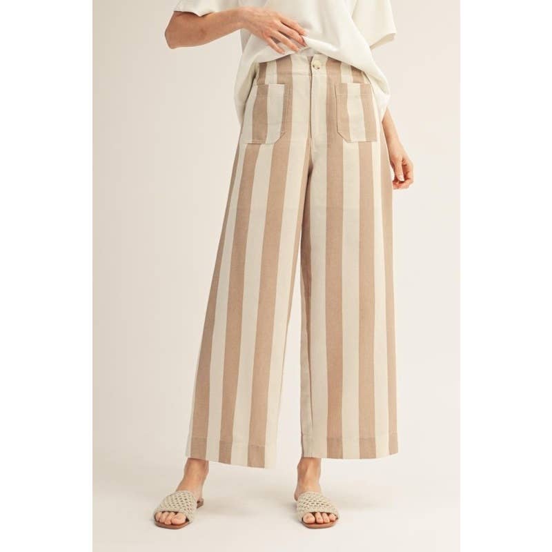 Striped Pants | Green