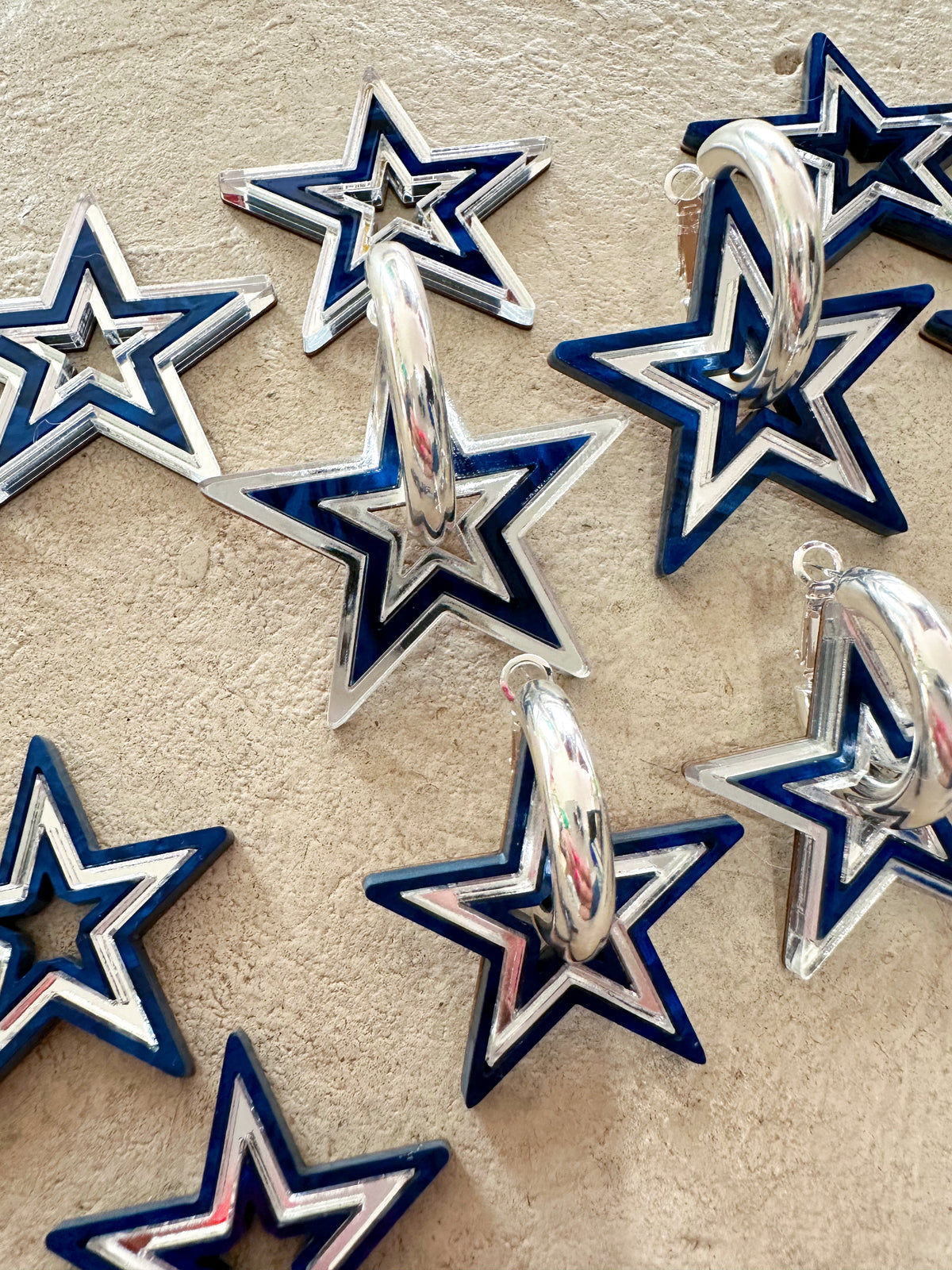 Chunky Dallas Star Charms