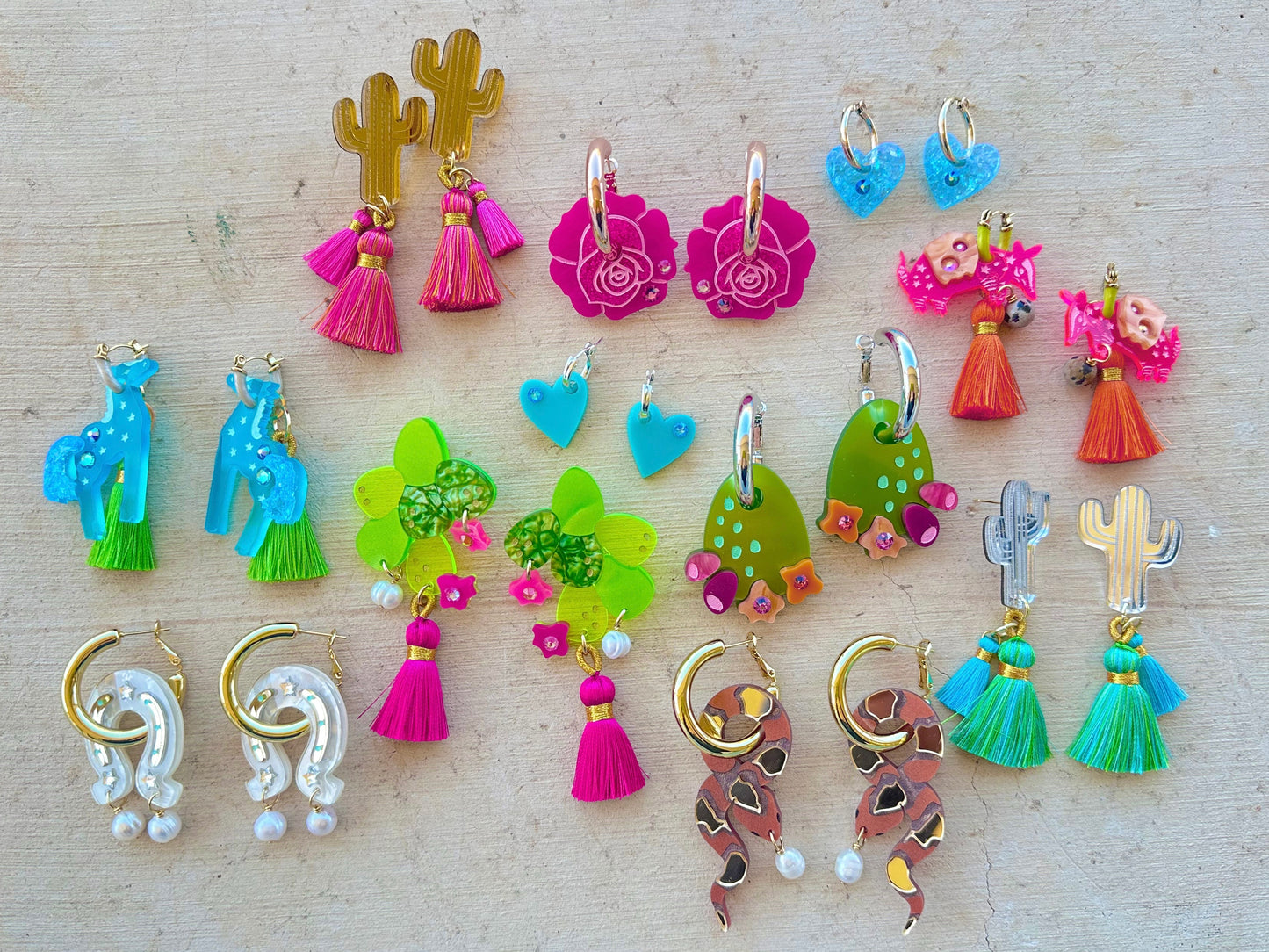 Mini Heart Charms | Courage Ranch Edition