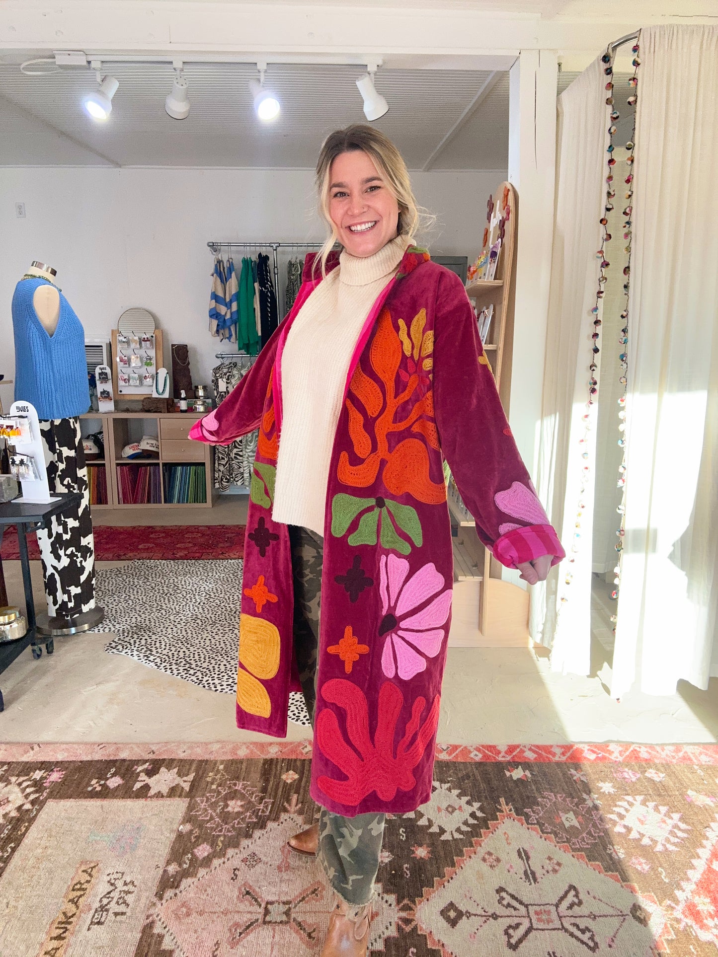 Velvet Kimmie Duster