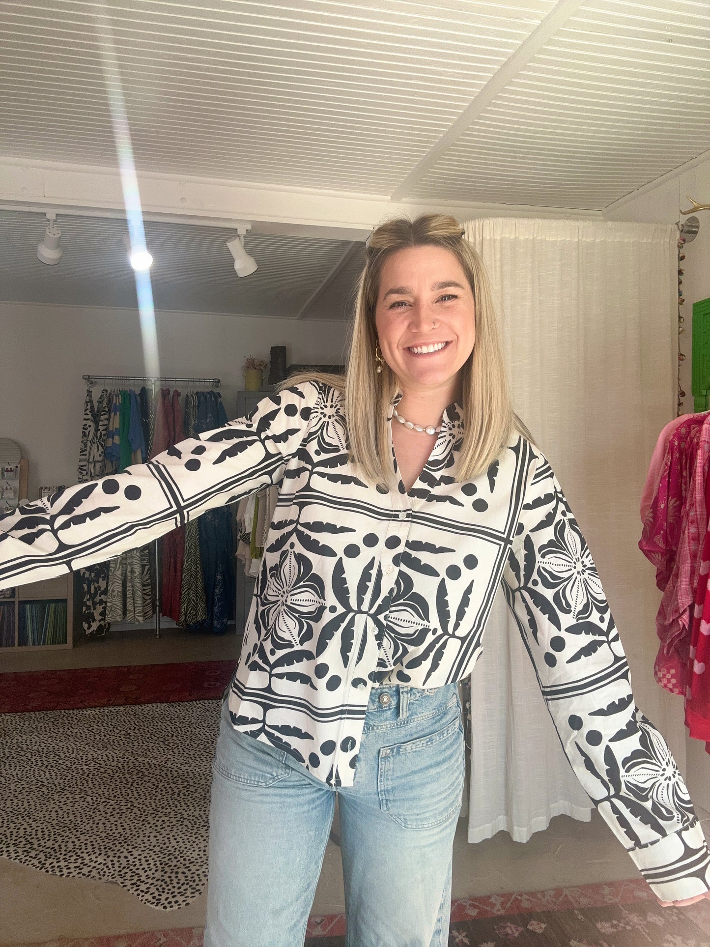 Bold Floral Top