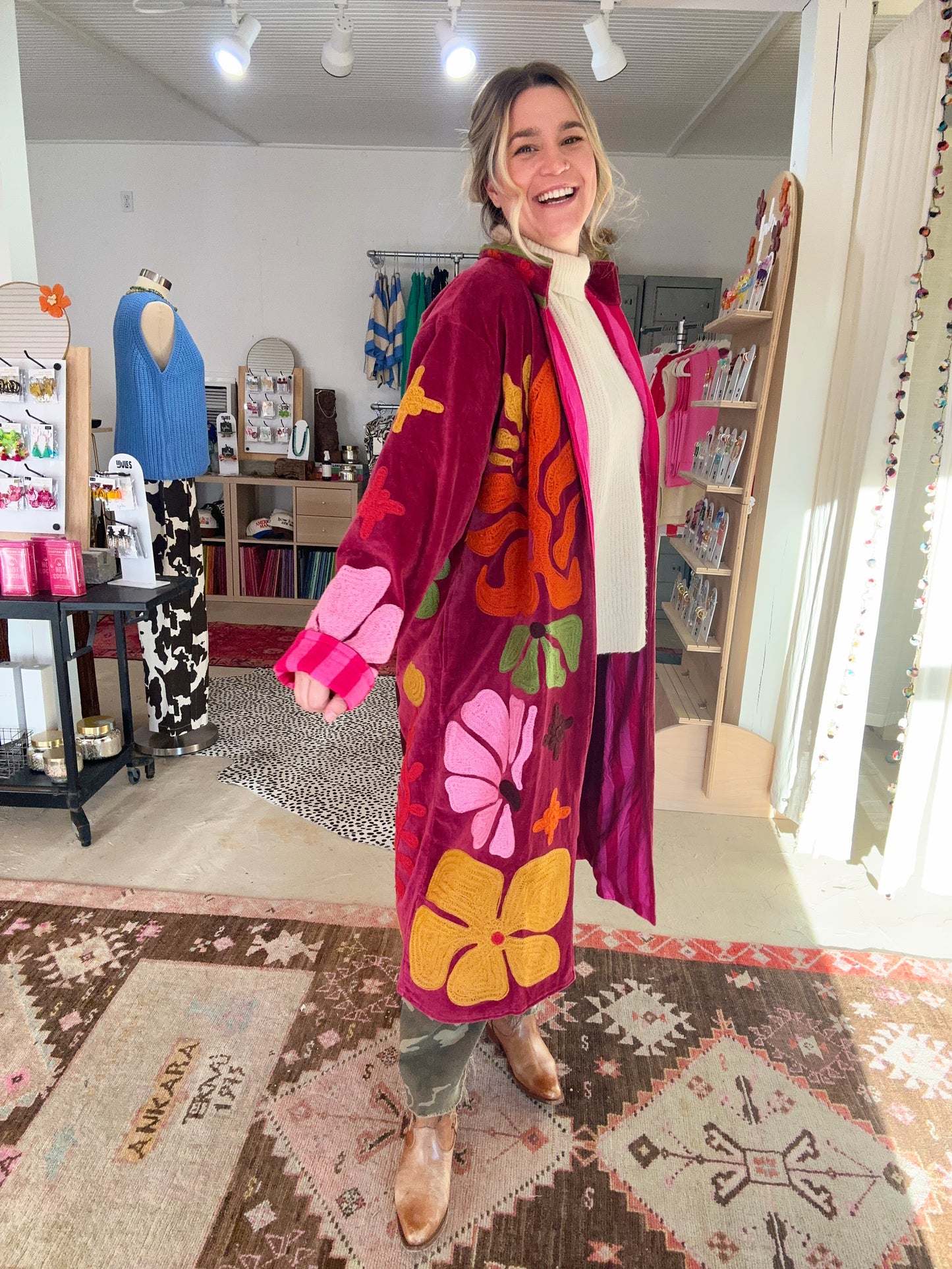 Velvet Kimmie Duster