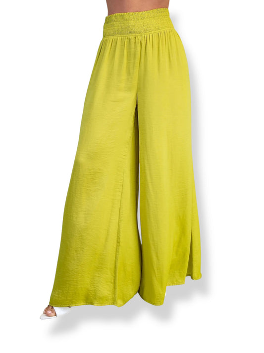 IYKYK Pants | Chartreuse