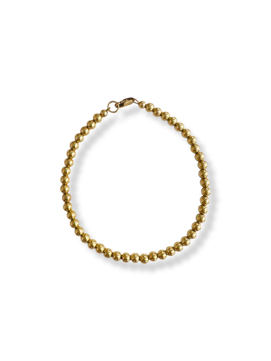 Classic Gold 4mm Bracelet