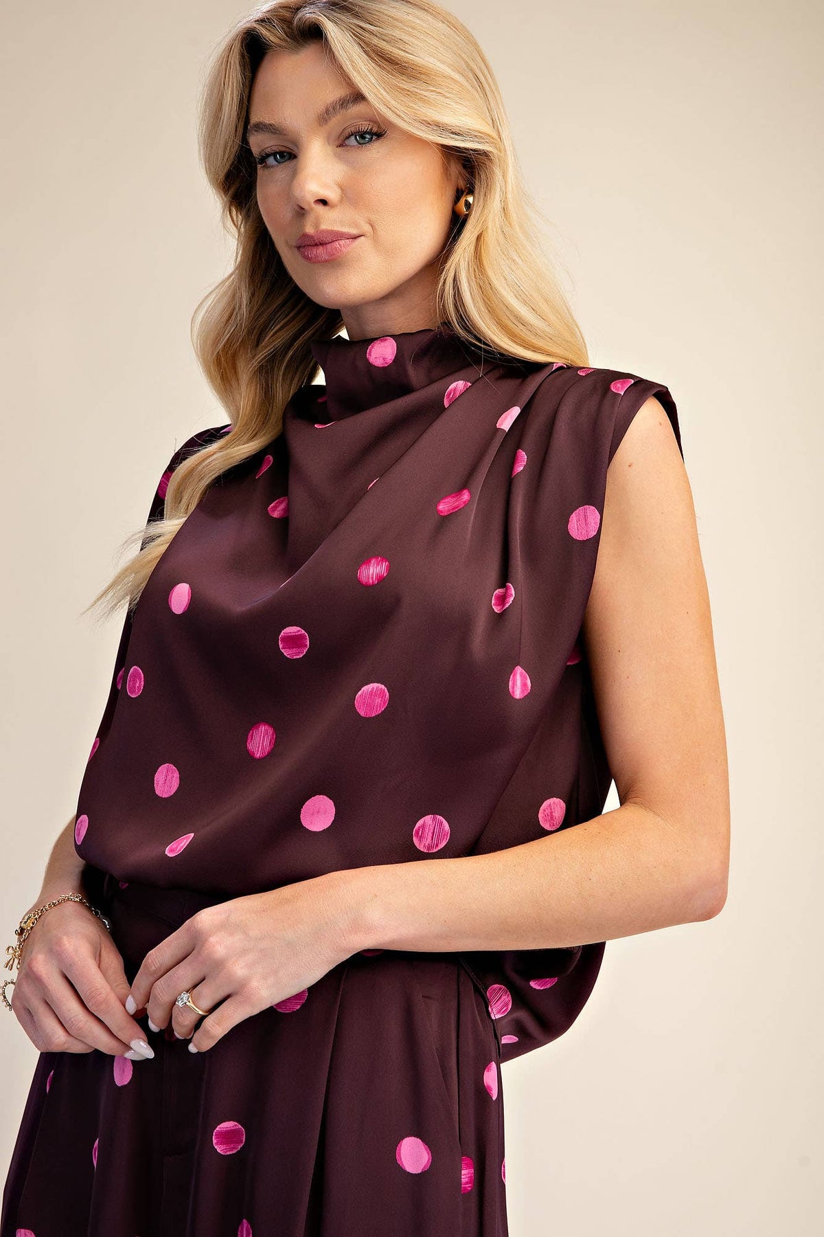 Cowl Neck Top