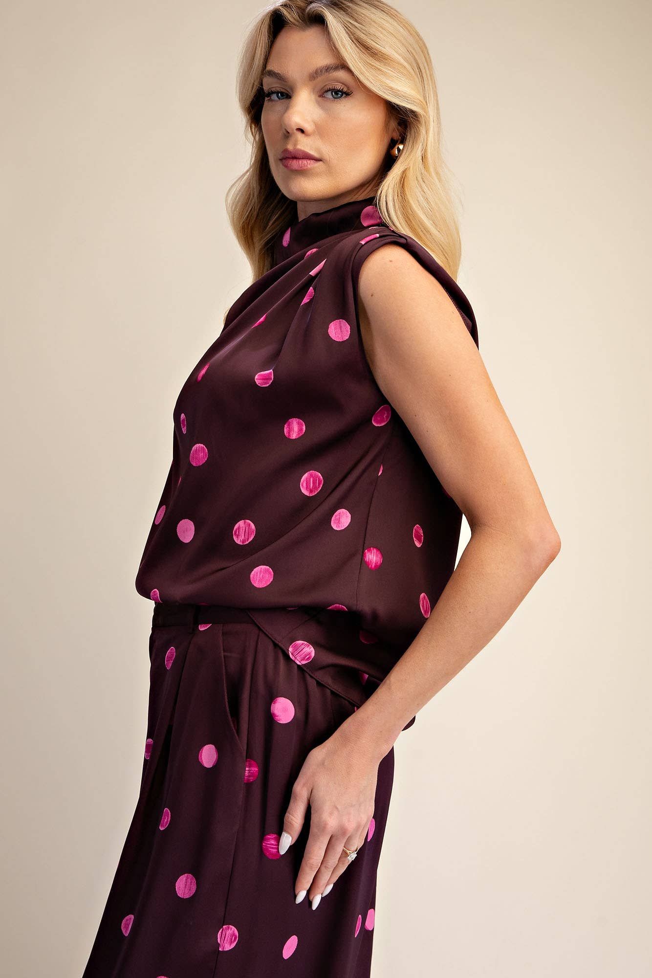 Cowl Neck Top