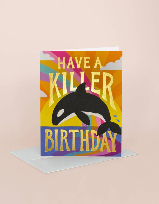 Killer Birthday Greeting Card